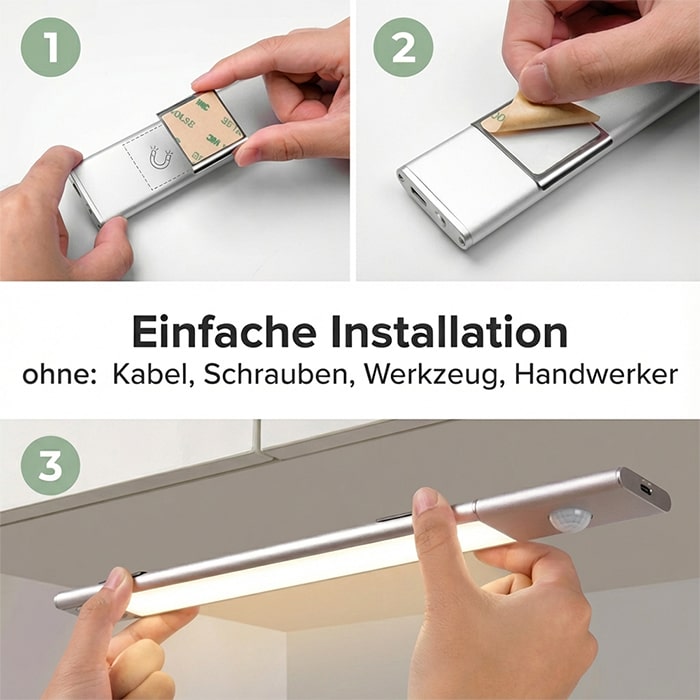 Kleverlicht - Magnetische Bewegungssensor Lampe